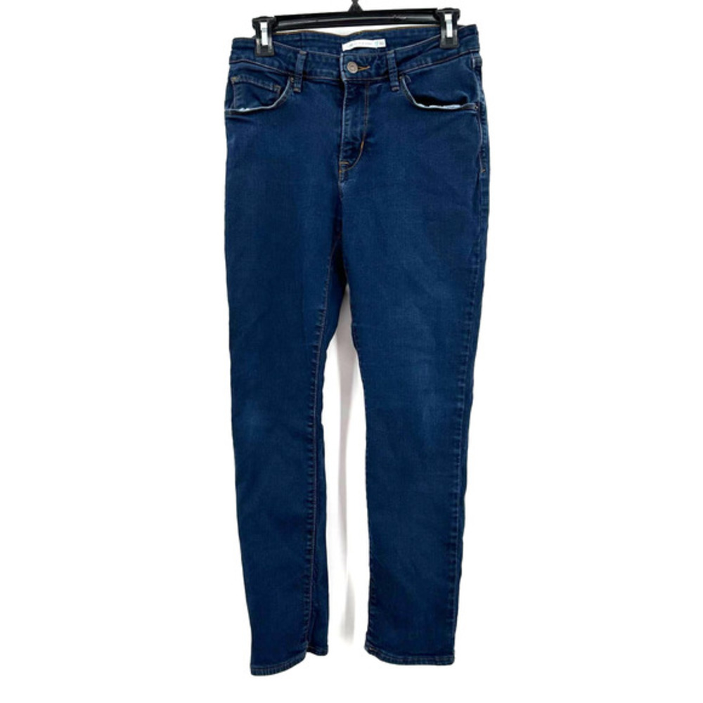 Levi's Classic Mid Rise Skinny size 30 blue jeans pants womens